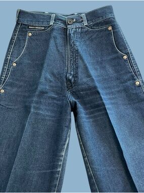 Rocky Mountain High-Rise Jeans – Dark Indigo